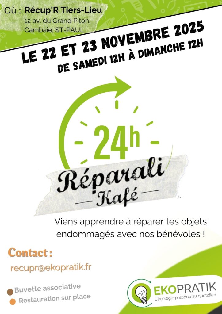 Affiche2025 des 24h du Réparali